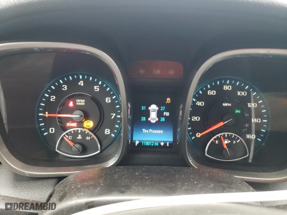 2014 Chevrolet Malibu LTZ with VIN 1G11J5SX8EF135622, listed as a Copart auction lot 86540974 with 119,012 mi miles and Salvage Title. Bid and sale history available at carsss.com. Image 9.
