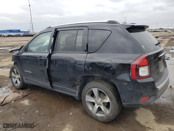 2017 Jeep Compass High Altitude with VIN 1C4NJCEB3HD185342, listed as a Copart auction lot 50215425 with 0 mi miles and Clean Title. Bid and sale history available at carsss.com. Image 2.