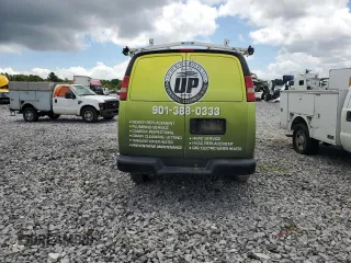 2016 Chevrolet Express Cargo with VIN 1GCWGAFFXG1289982, listed as a Copart auction lot 60210755 with Not provided miles and Salvage title. Bid and sale history available at DreamBid. Image 6.
