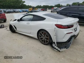 2019 BMW 8 Series M850i xDrive with VIN WBABC4C5XKBU96184, listed as a Copart auction lot 48598015 with Not Provided miles and Non Repairable. Bid and sale history available at DreamBid. Image 2.