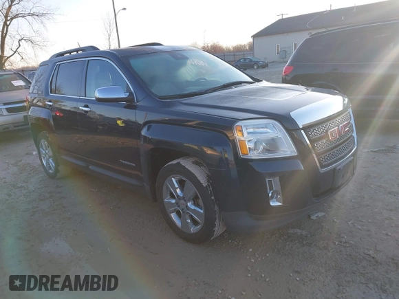 2015 GMC Terrain SLT with VIN 2GKALSEK8F6244789, listed as a IAAI auction lot 41804087 with 141,012 mi miles. Bid and sale history available at carsss.com. Image 1.