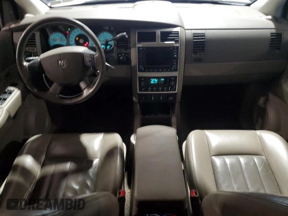 2006 Dodge Durango Limited z VIN 1D8HB58276F130901, wystawiony jako Copart lot #53711175 z przebiegiem 182 579 mil mil oraz Szkoda całkowita • Salvage title. Historia ofert i sprzedaży dostępna na DreamBid. Obrazek 8.