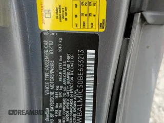 2011 BMW Z4 sDrive35is with VIN WBALM1C50BE633213, listed as a Copart auction lot 61220135 with 62,458 mi miles and Salvage title. Bid and sale history available at DreamBid. Image 12.