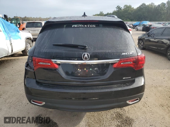2015 Acura MDX Advance/Entertainment Pkg with VIN 5FRYD4H87FB014723, listed as a Copart auction lot 70845103 with 137,980 mi miles. Bid and sale history available at carsss.com. Image 6.