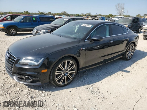 2015 Audi A7 3.0 Prestige with VIN WAU2GAFCXFN009065, listed as a Copart auction lot 72945554 with 127,690 mi miles and Salvage Title. Bid and sale history available at carsss.com. Image 1.