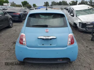 2017 FIAT 500e with VIN 3C3CFFGE9HT561445, listed as a Copart auction lot 65465705 with 59,314 mi miles and Clean title. Bid and sale history available at DreamBid. Image 6.