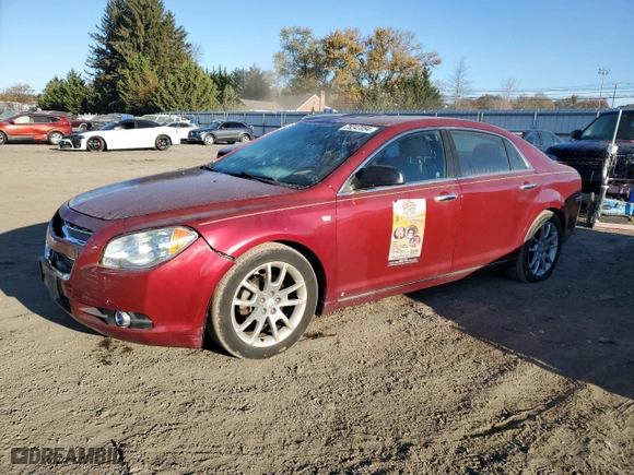2008 Chevrolet Malibu LTZ with VIN 1G1ZK57718F285777, listed as a Copart auction lot 46671615 with 155,114 mi miles and Non Repairable. Bid and sale history available at carsss.com. Image 1.