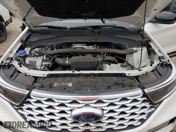 2023 Ford Explorer Platinum с VIN 1FM5K8HCXPGB53673, выставлен на аукционе Copart как лот 53692795 с пробегом 11 351 миль миль и Списание • Salvage title. История ставок и продаж доступна на DreamBid. Изображение 12.