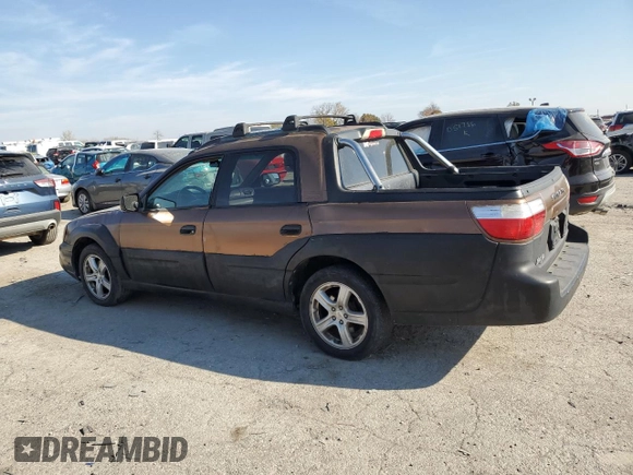 2003 Subaru Baja Special Sports с VIN 4S4BT62C537110849, выставлен на аукционе Copart как лот 78729684 с пробегом 281 973 миль миль и Чистый • Clean title. История ставок и продаж доступна на DreamBid. Изображение 2.