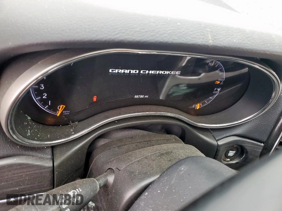2021 Jeep Grand Cherokee Limited with VIN 1C4RJEBG6MC712626, listed as a Copart auction lot 47526745 with 88,786 mi miles and Salvage title. Bid and sale history available at DreamBid. Image 9.
