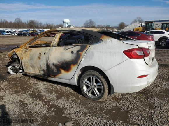 2017 Chevrolet Cruze LT with VIN 1G1BH5SE8H7264277, listed as a Copart auction lot 86585194 with 0 mi miles and Salvage Title. Bid and sale history available at carsss.com. Image 2.
