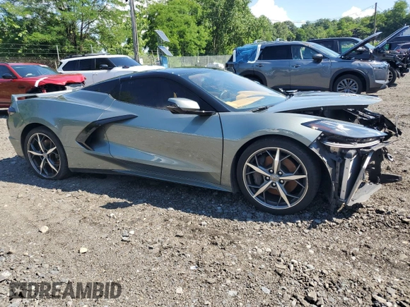 2023 Chevrolet Corvette 3LT z VIN 1G1YC3D44P5110838, wystawiony jako Copart lot #65185045 z przebiegiem 21 220 mil mil oraz Nie do naprawy • Non repairable. Historia ofert i sprzedaży dostępna na DreamBid. Obrazek 4.