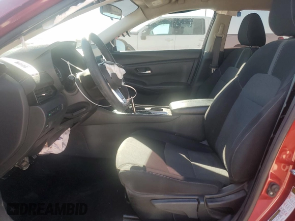 2024 Nissan Sentra SV with VIN 3N1AB8CV2RY258143, listed as a Copart auction lot 43772765 with 27,802 mi miles and Salvage Title. Bid and sale history available at carsss.com. Image 7.
