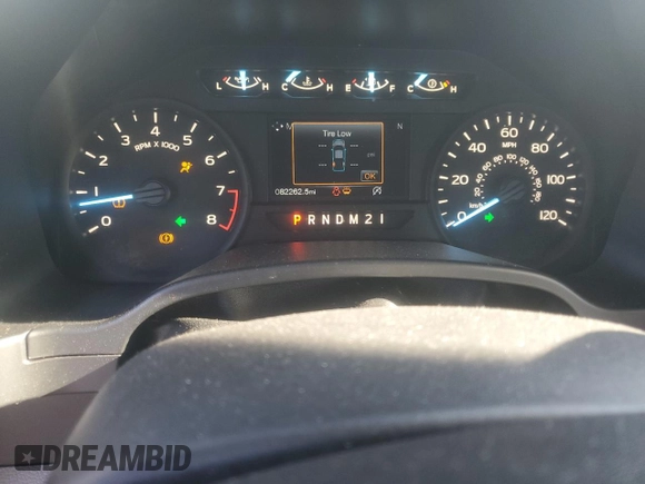 2020 Ford F-150 XL with VIN 1FTEX1EB8LFB83747, listed as a Copart auction lot 75006024 with 82,262 mi miles and Salvage Title. Bid and sale history available at carsss.com. Image 9.