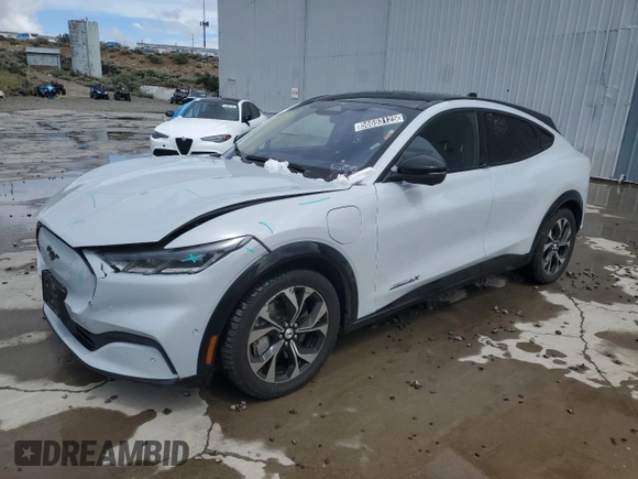 2023 Ford Mustang Mach-E Premium с VIN 3FMTK3SU9PMA74030, выставлен на аукционе Copart как лот 56693125 с пробегом 54 094 миль миль и На запчасти • Non repairable. История ставок и продаж доступна на DreamBid. Изображение 1.