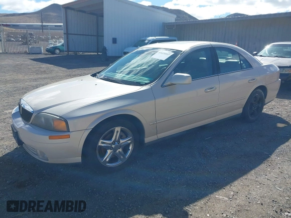 2001 Lincoln LS with VIN 1LNHM87A71Y617169, listed as a IAAI auction lot 41620883 with 130,486 mi miles. Bid and sale history available at carsss.com. Image 2.