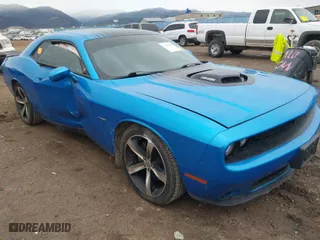 2015 Dodge Challenger R/T with VIN 2C3CDZAT3FH816496, listed as a IAAI auction lot 41194361 with 1 mi miles. Bid and sale history available at carsss.com. Image 1.
