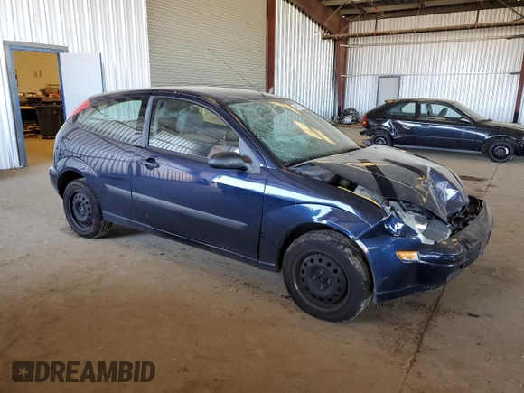 2004 Ford Focus ZX3 with VIN 3FAFP31Z44R127138, listed as a Copart auction lot 48397275 with 129,873 mi miles and Salvage title. Bid and sale history available at DreamBid. Image 4.