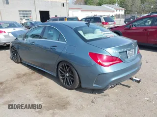 2014 Mercedes-Benz CLA 250 with VIN WDDSJ4EB9EN056350, listed as a IAAI auction lot 42076209 with 108,193 mi miles and . Bid and sale history available at DreamBid. Image 3.