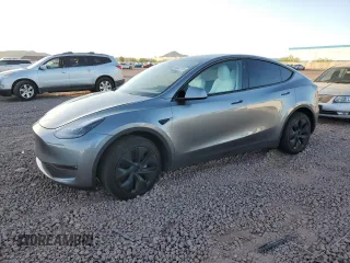 2024 Tesla Model Y Long Range with VIN 7SAYGAEEXRF211507, listed as a Copart auction lot 56432715 with Not provided miles and Salvage title. Bid and sale history available at DreamBid. Image 1.