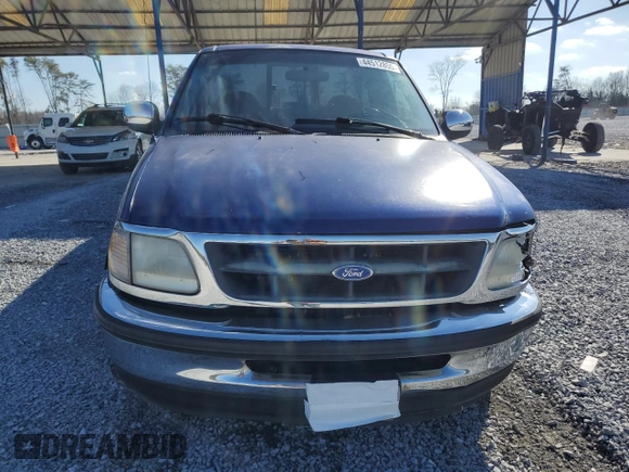 1997 Ford F-150 with VIN 1FTDF1723VKC60059, listed as a Copart auction lot 44512855 with 133,818 mi miles and Non repairable. Bid and sale history available at DreamBid. Image 5.