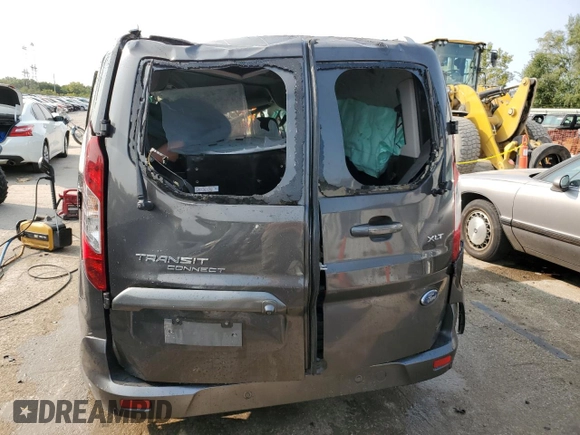2018 Ford Transit Connect XLT с VIN NM0GS9F70J1365126, выставлен на аукционе Copart как лот 70570204 с пробегом 57 407 миль миль и Списание • Salvage title. История ставок и продаж доступна на DreamBid. Изображение 6.