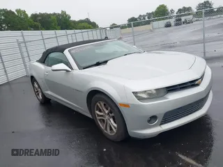 2014 Chevrolet Camaro LT z VIN 2G1FB3D36E9169293, wystawiony jako IAAI lot #42374159 z przebiegiem 258 589 mil mil oraz . Historia ofert i sprzedaży dostępna na DreamBid. Obrazek 1.