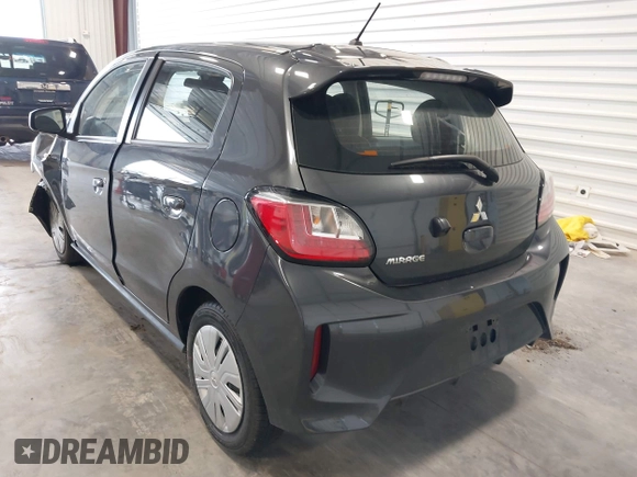 2024 Mitsubishi Mirage ES z VIN ML32AUHJ9RH012384, wystawiony jako IAAI lot #42449442 z przebiegiem 14 460 mil mil oraz . Historia ofert i sprzedaży dostępna na DreamBid. Obrazek 3.