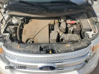 2015 Ford Explorer XLT with VIN 1FM5K7D88FGC04680, listed as a Copart auction lot 50348775 with 104,815 mi miles and Salvage Title. Bid and sale history available at DreamBid. Image 12.