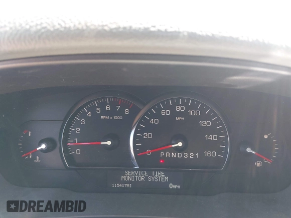 2006 Cadillac DTS w/1SE with VIN 1G6KD57956U188369, listed as a IAAI auction lot 41837341 with 115,417 mi miles. Bid and sale history available at carsss.com. Image 7.