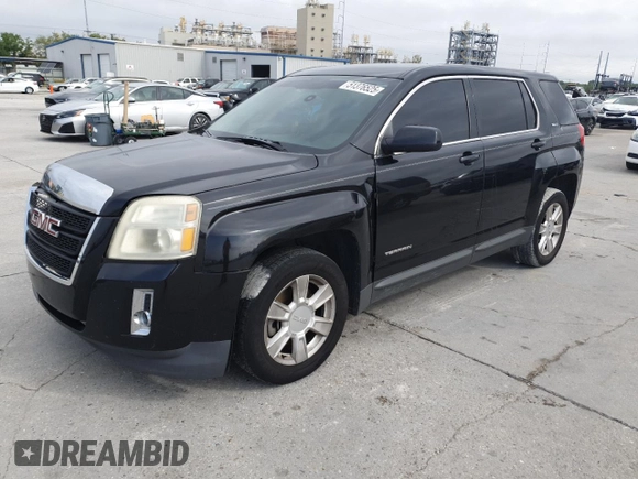 2013 GMC Terrain SLE with VIN 2GKALMEK8D6108574, listed as a Copart auction lot 51376525 with 185,088 mi miles and Salvage Title. Bid and sale history available at carsss.com. Image 1.