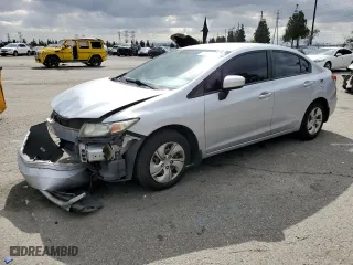 2015 Honda Civic Sedan LX with VIN 2HGFB2F51FH544547, listed as a Copart auction lot 43804025 with 152,928 mi miles and Salvage Title. Bid and sale history available at carsss.com. Image 1.