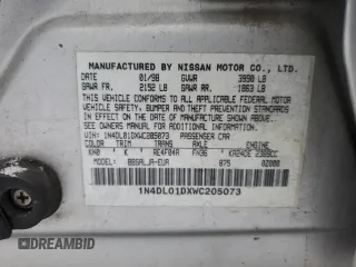 1998 Nissan Altima XE with VIN 1N4DL01DXWC205073, listed as a Copart auction lot 84305274 with 224,927 mi miles and Salvage Title. Bid and sale history available at carsss.com. Image 14.