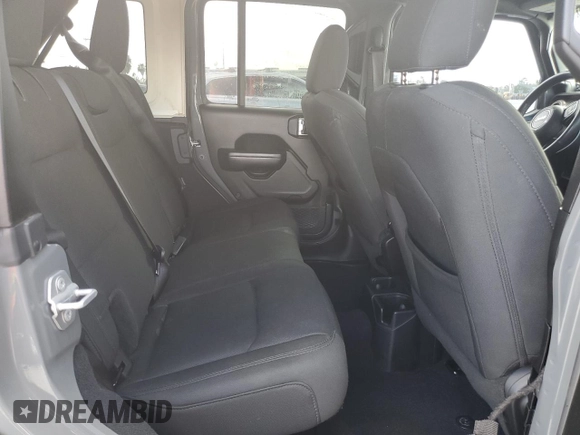 2019 Jeep Wrangler Unlimited Sport S with VIN 1C4HJXDG3KW583521, listed as a Copart auction lot 62835915 with 115,292 mi miles and Salvage title. Bid and sale history available at DreamBid. Image 11.