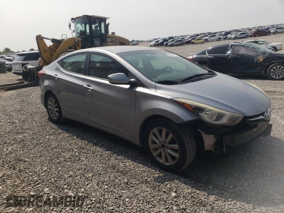 2015 Hyundai Elantra SE with VIN 5NPDH4AEXFH556310, listed as a Copart auction lot 60491175 with 214,671 mi miles and Salvage title. Bid and sale history available at DreamBid. Image 4.
