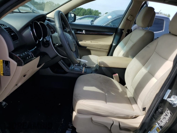 2012 Kia Sorento LX with VIN 5XYKT3A60CG279615, listed as a Copart auction lot 52877795 with 120,159 mi miles and Salvage Title. Bid and sale history available at carsss.com. Image 7.