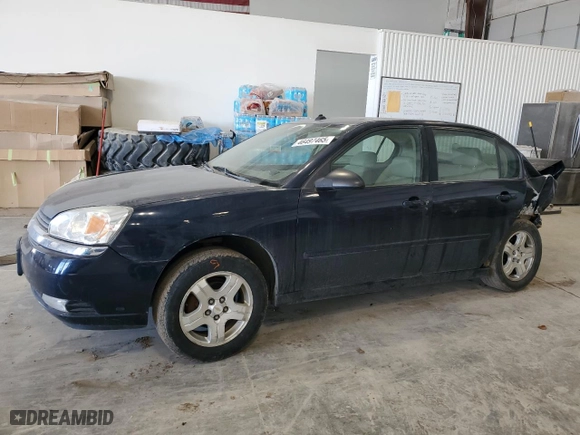 2004 Chevrolet Malibu LT with VIN 1G1ZU54844F136636, listed as a Copart auction lot 46497465 with 161,793 mi miles and Salvage Title. Bid and sale history available at carsss.com. Image 1.