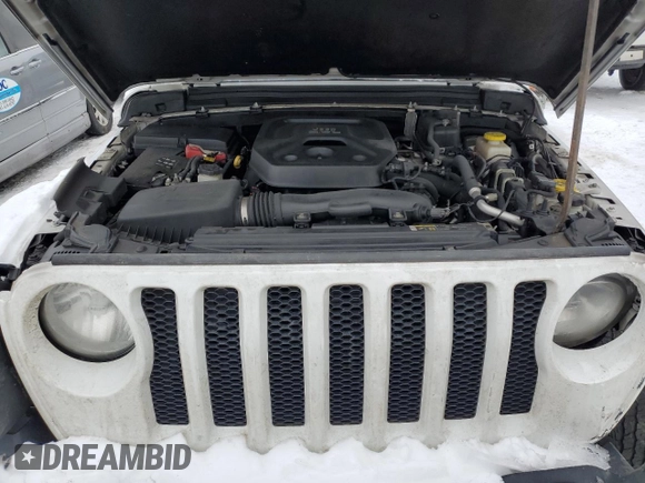 2020 Jeep Wrangler Unlimited Willys with VIN 1C4HJXDN3LW226422, listed as a Copart auction lot 52648335 with 103,097 mi miles and Salvage title. Bid and sale history available at DreamBid. Image 12.