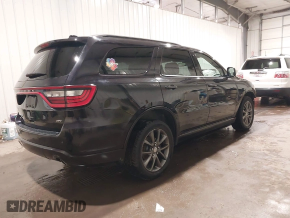 2018 Dodge Durango GT with VIN 1C4RDJDG4JC393543, listed as a IAAI auction lot 41989732 with 128,992 mi miles and . Bid and sale history available at DreamBid. Image 4.