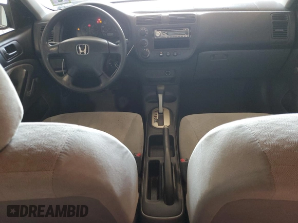 2001 Honda Civic DX with VIN 2HGES16271H528079, listed as a Copart auction lot 72715384 with 244,115 mi miles and Salvage Title. Bid and sale history available at carsss.com. Image 8.