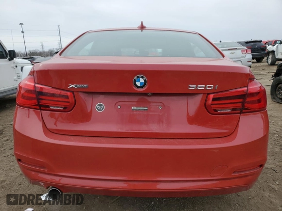 2018 BMW 3 Series 320i xDrive with VIN WBA8E5G57JNU47932, listed as a Copart auction lot 44040445 with 64,217 mi miles and Clean Title. Bid and sale history available at carsss.com. Image 6.