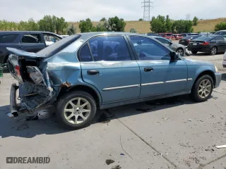 1996 Honda Civic LX "O" w/Air with VIN 2HGEJ6672TH527324, listed as a Copart auction lot 63497914 with 342,931 mi miles and Salvage Title. Bid and sale history available at carsss.com. Image 3.