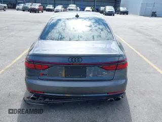 2022 Audi S8 with VIN WAULSAF83NN001905, listed as a IAAI auction lot 41813861 with 18,461 mi miles and . Bid and sale history available at DreamBid. Image 15.