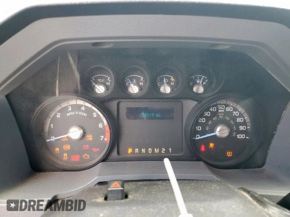 2015 Ford F-250 Lariat with VIN 1FT7W2B65FEB78430, listed as a Copart auction lot 60840485 with 158,119 mi miles and Salvage title. Bid and sale history available at DreamBid. Image 9.