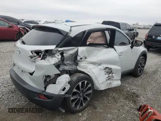 2019 Mazda CX-3 Touring with VIN JM1DKDC75K0403406, listed as a Copart auction lot 86049454 with 68,464 mi miles and Salvage Title. Bid and sale history available at carsss.com. Image 3.