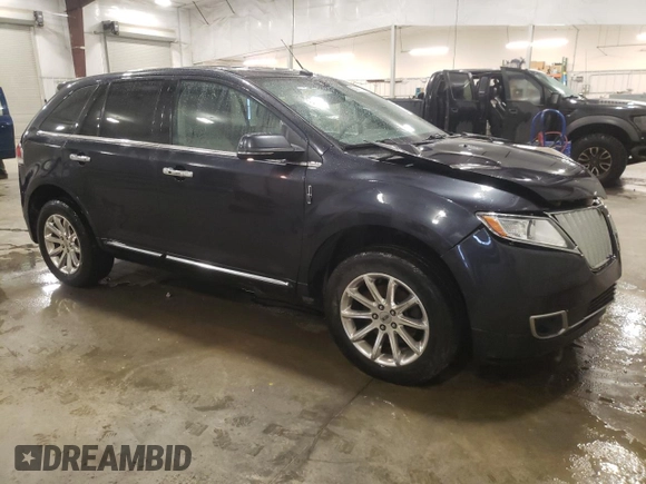 2014 Lincoln MKX with VIN 2LMDJ8JK5EBL02659, listed as a Copart auction lot 86361724 with 133,880 mi miles and Salvage Title. Bid and sale history available at carsss.com. Image 4.