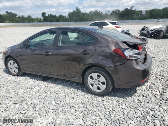 2017 Kia Forte LX with VIN 3KPFK4A73HE099214, listed as a Copart auction lot 52723585 with 45,121 mi miles and Salvage Title. Bid and sale history available at carsss.com. Image 2.