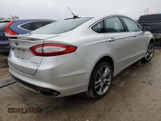 2015 Ford Fusion Titanium with VIN 3FA6P0D94FR158242, listed as a Copart auction lot 52096495 with 98,054 mi miles and Salvage Title. Bid and sale history available at carsss.com. Image 3.