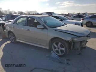 2004 Mazda 6 i with VIN 1YVFP80C345N41805, listed as a Copart auction lot 83388324 with 231,402 mi miles and Salvage Title. Bid and sale history available at DreamBid. Image 4.