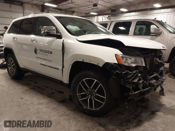 2021 Jeep Grand Cherokee 80th Anniversary with VIN 1C4RJFBG6MC569585, listed as a IAAI auction lot 41341608 with 73,234 mi miles and . Bid and sale history available at DreamBid. Image 1.